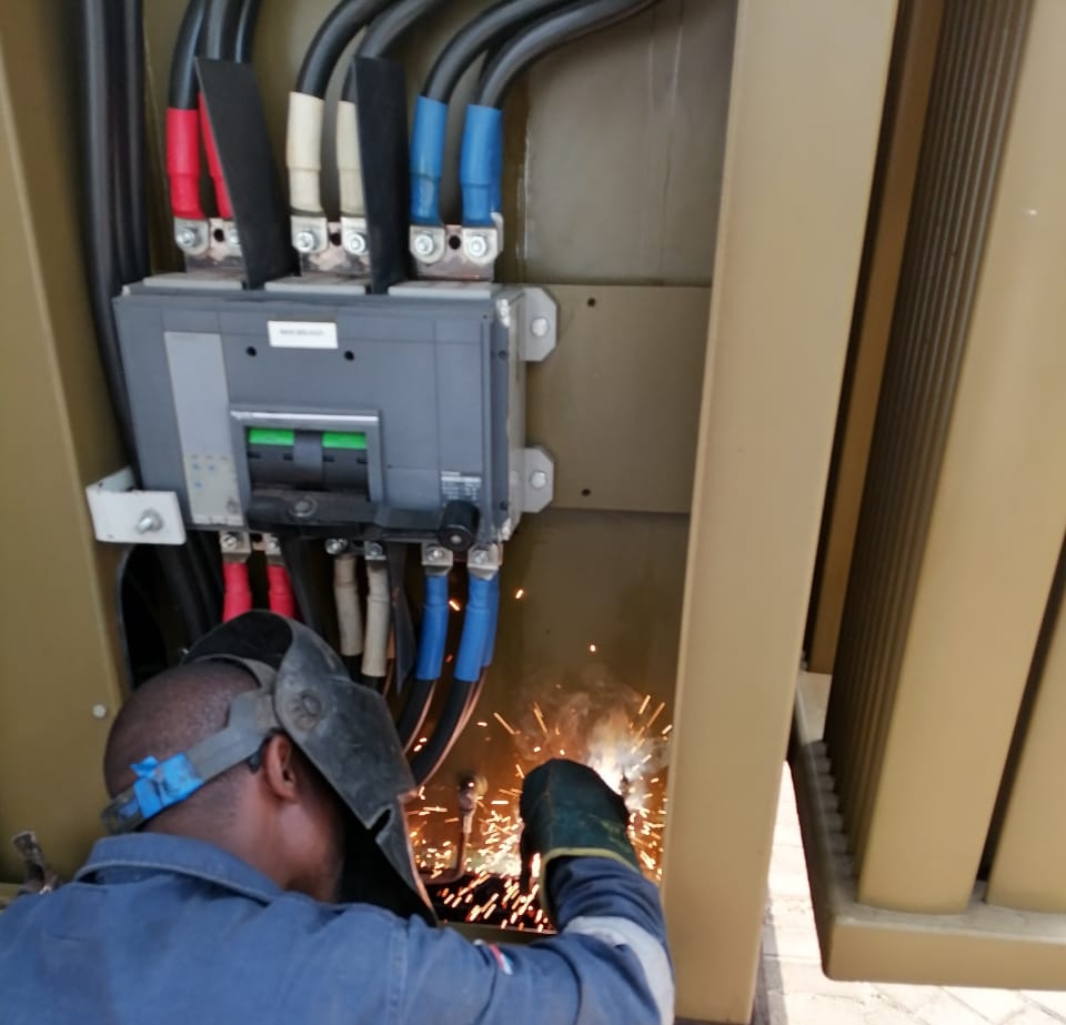 TSSM field technician at work
